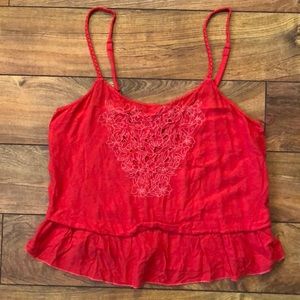 Red Aerie tank